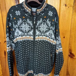Men's Sporttool Wool Nordic Sweater - Size XXL